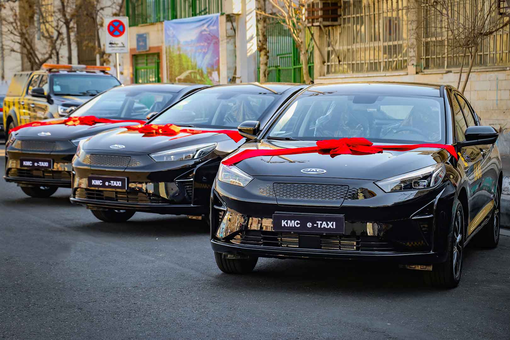 تاکسی برقی کرمان موتور