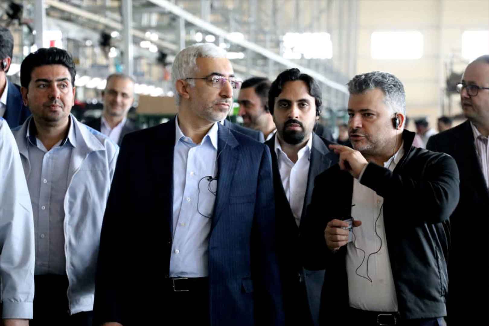 بازدید رئیس سازمان بورس از کرمان موتور